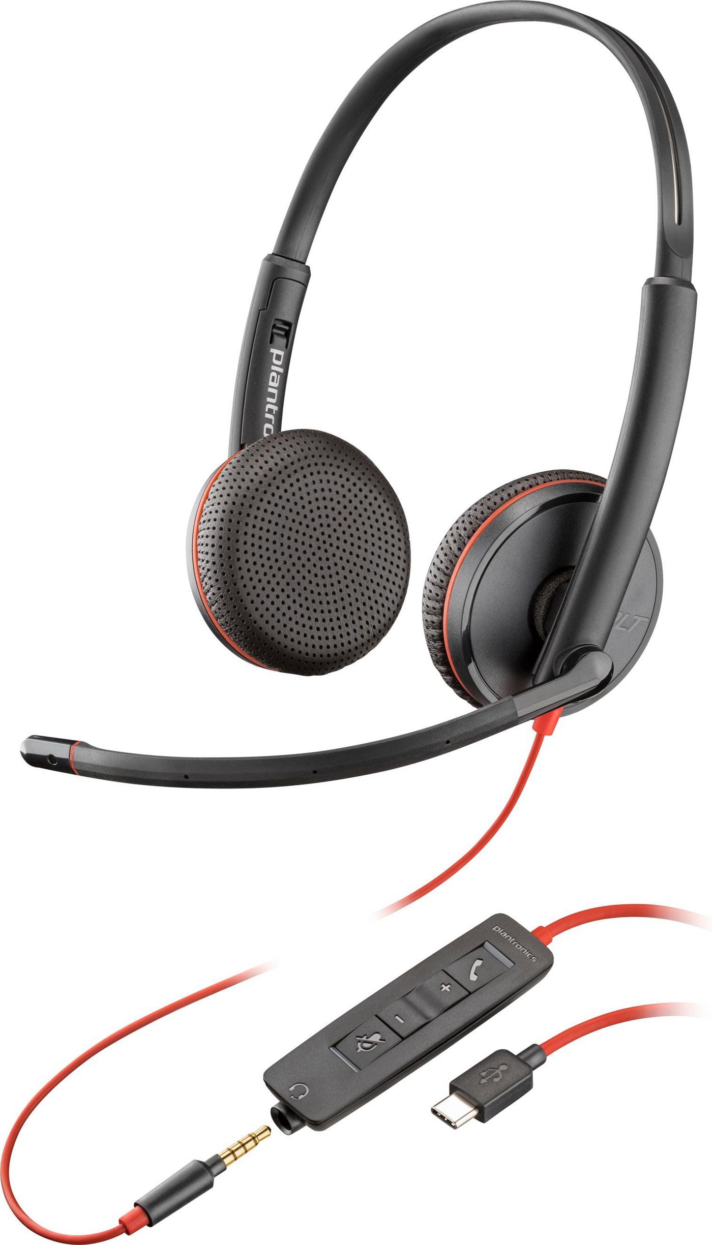 HP Poly Poly Blackwire C3225 Stereo USB-C Headset