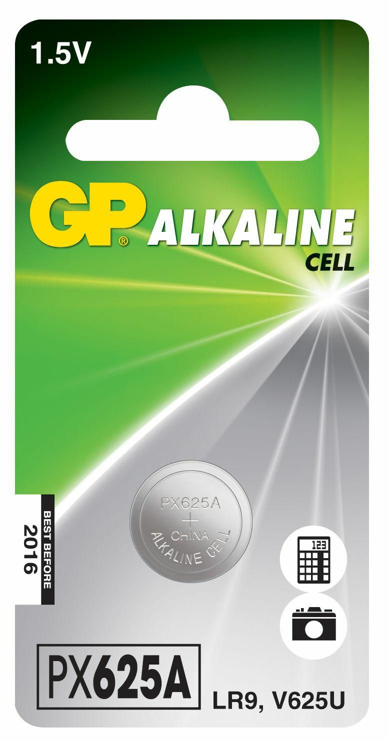 ALKALINE BUTTON Battery PX625A