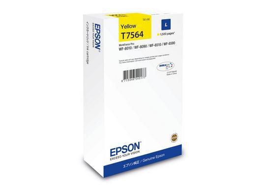 Epson C13T75644N ink cartridge 1 pc(s) Original High (L) Yield Yellow