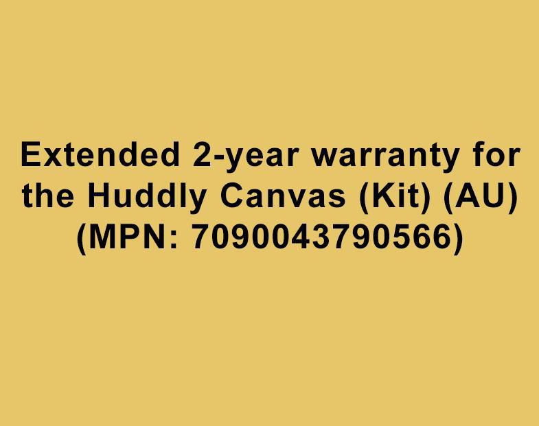 Ext. 2-yr warr. Huddly Canvas
