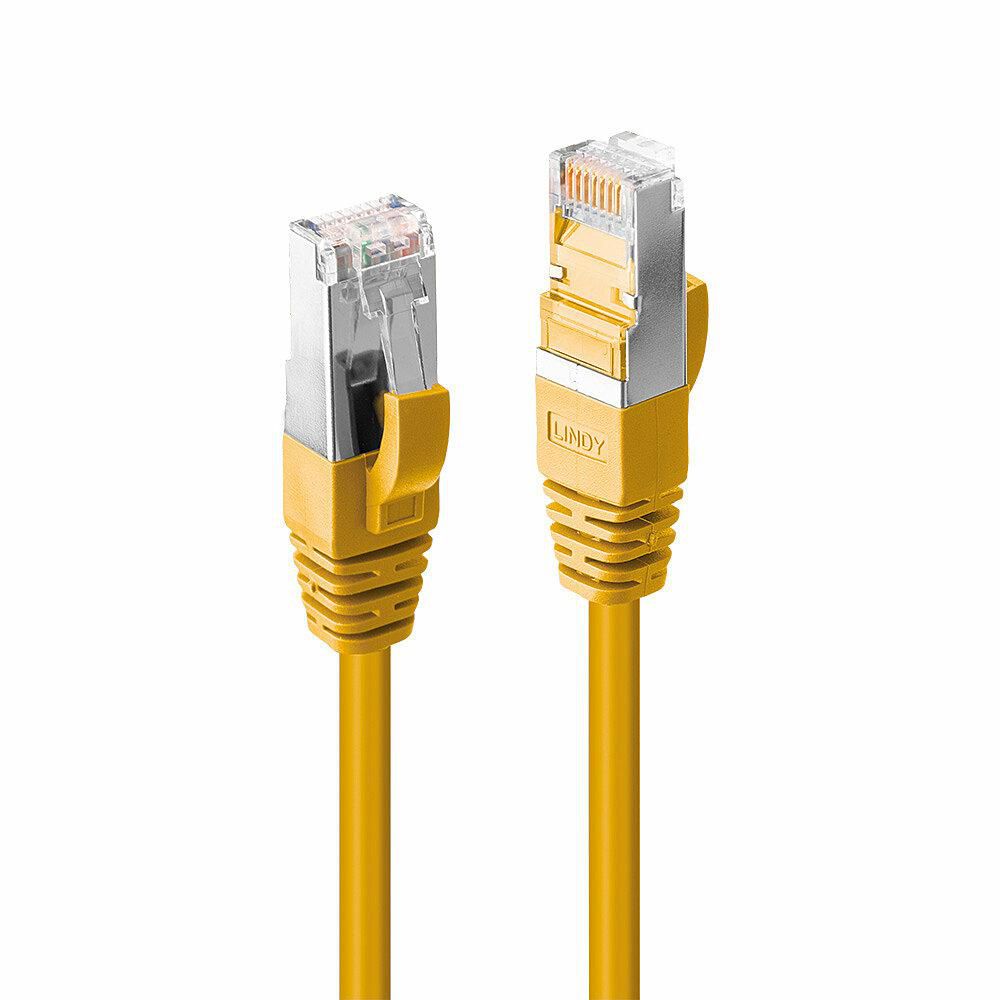 Lindy 47866 networking cable Yellow 5 m Cat6a S/FTP (S-STP)