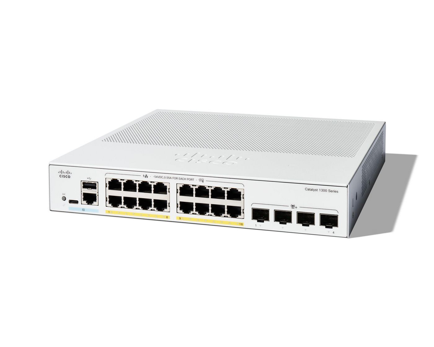 Catalyst 1300 16-port GE PoE 4x10G SFP