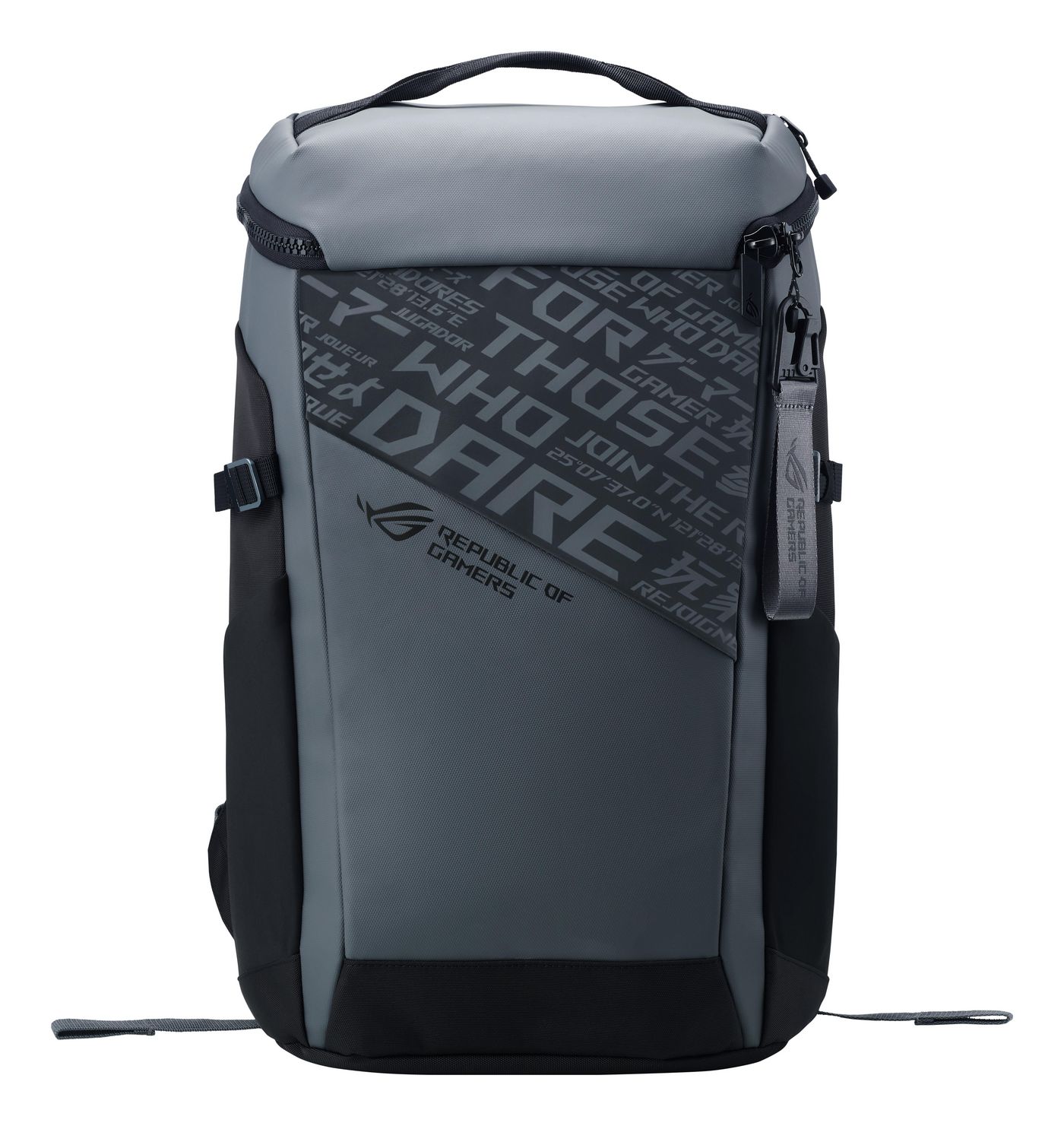 ASUS ROG Ranger BP2701 Cybertext Edition 45.7 cm (18") Backpack Black, Grey
