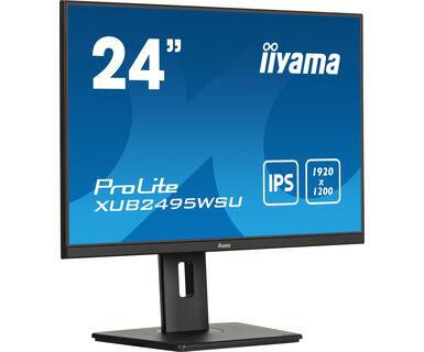 iiyama ProLite XUB2495WSU-B7 computer monitor 61.2 cm (24.1") 1920 x 1200 pixels WUXGA LED Black