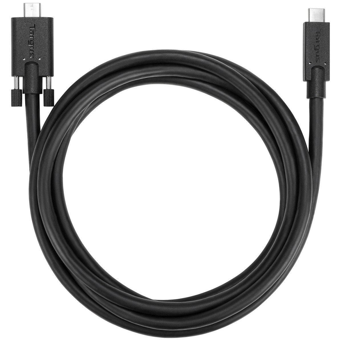 1.8m USB-C To USB-C DOCK Cbl Screw Mount
