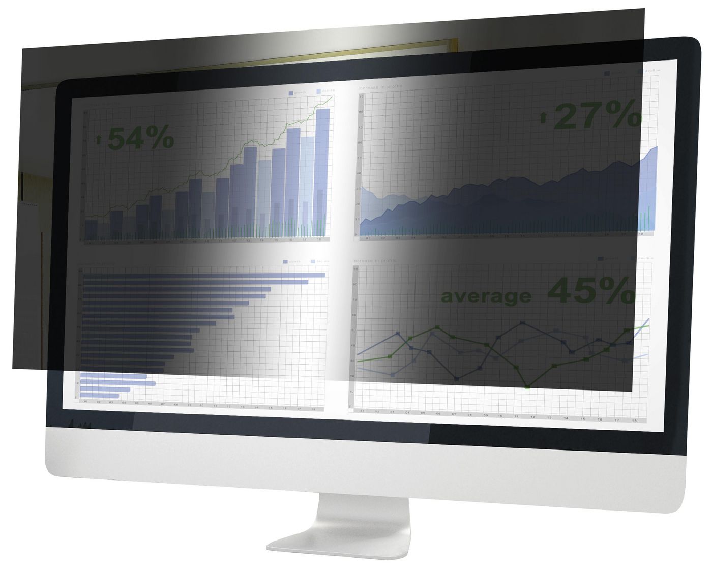 eSTUFF GLBB34808342 display privacy filter 86.4 cm (34") Monitor Frameless display privacy filter