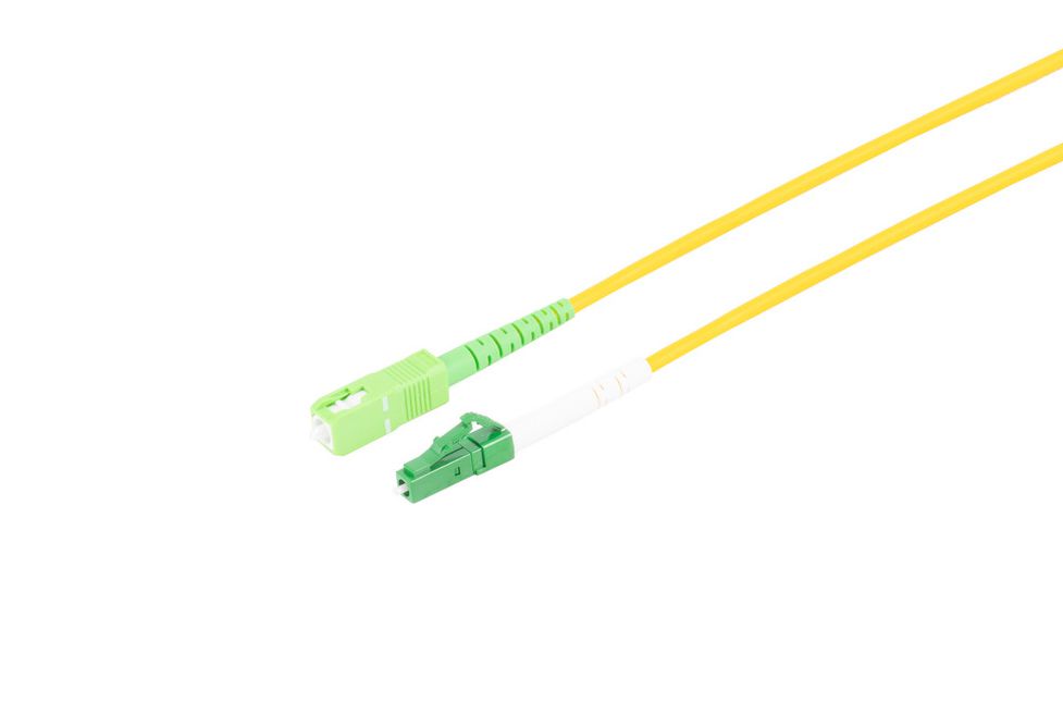 Microconnect FIB421005S-APC InfiniBand/fibre optic cable 5 m LC SC Yellow
