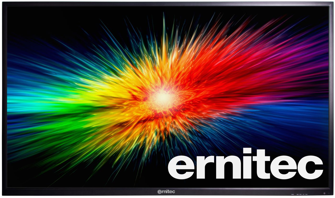 65" Surveillance monitor for