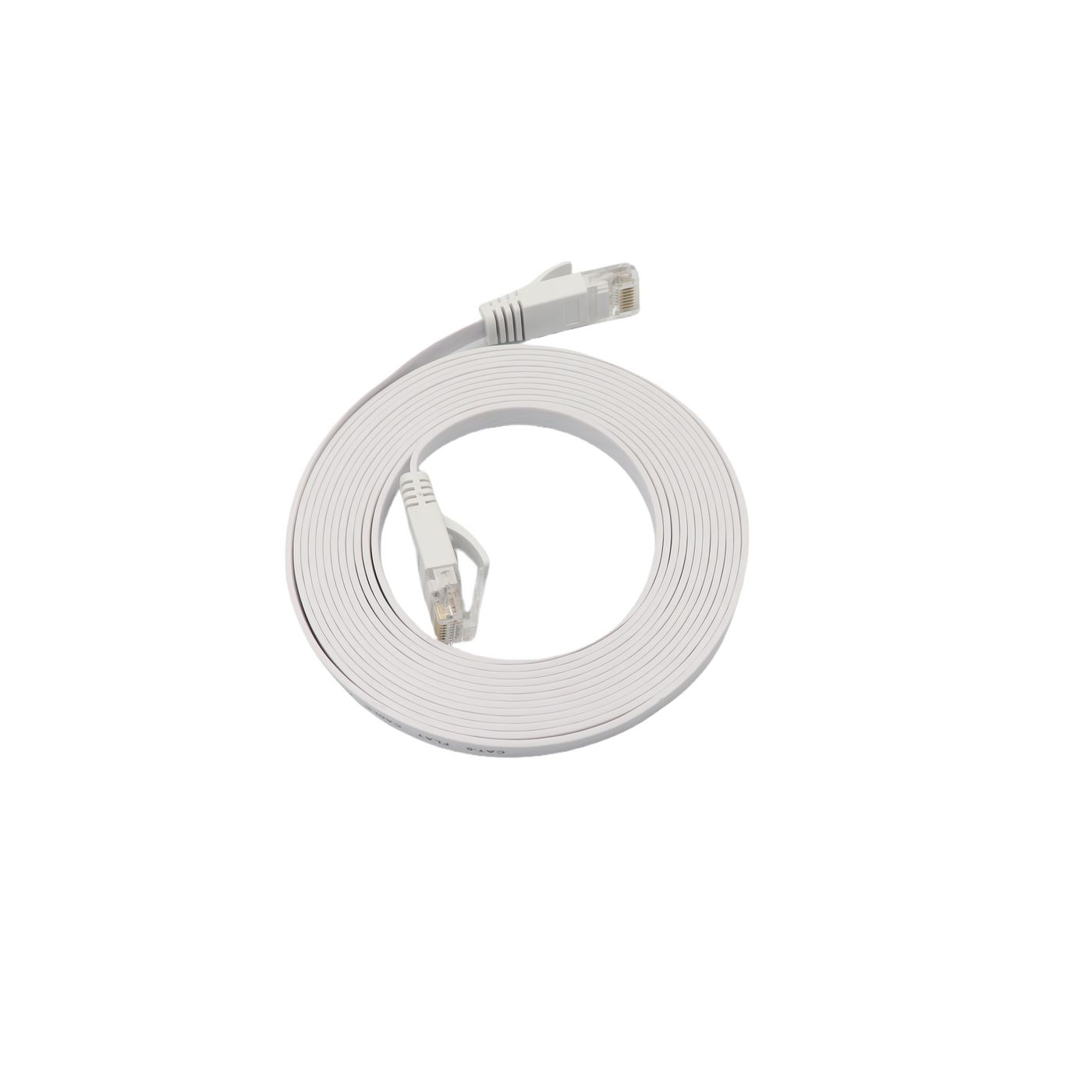Microconnect V-UTP6A03W-FLAT-LSZH networking cable White 3 m Cat6a U/UTP (UTP)