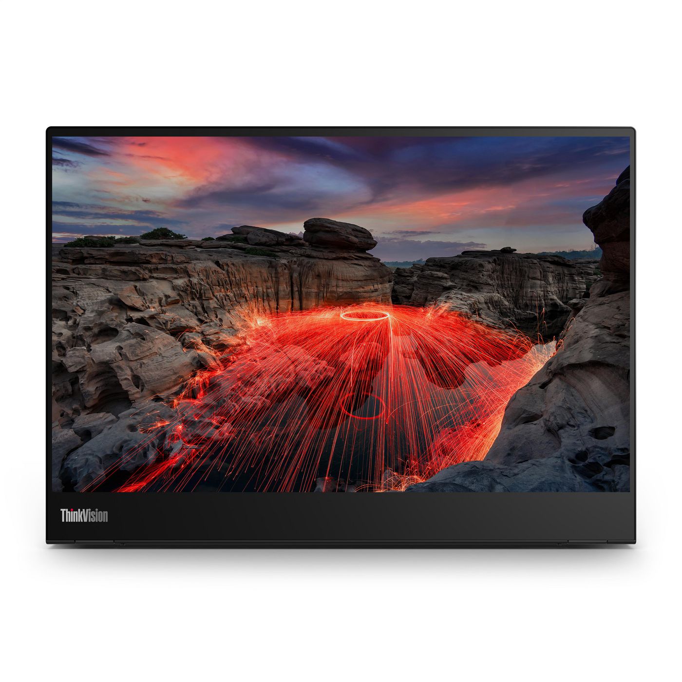 Lenovo ThinkVision M14t Gen 2 computer monitor 35.6 cm (14") 2240 x 1400 pixels 2.2K LED Touchscreen Black