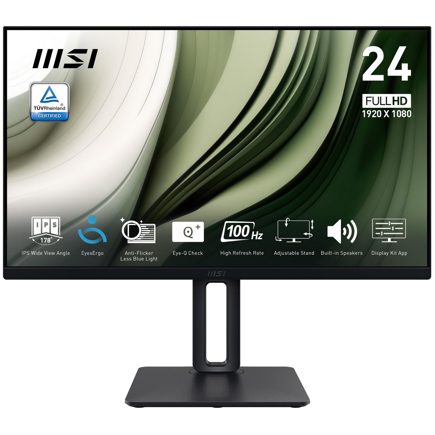 MSI PRO MP245PG 60cm (23,8) FHD IPS 4ms 100hz Pivot schwarz