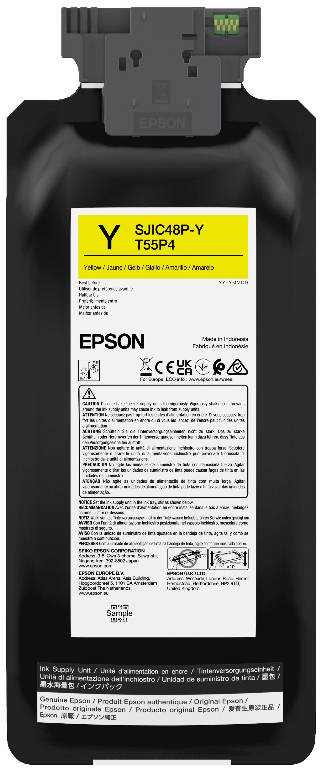 Epson SJIC48P-Y ink cartridge 1 pc(s) Original Yellow