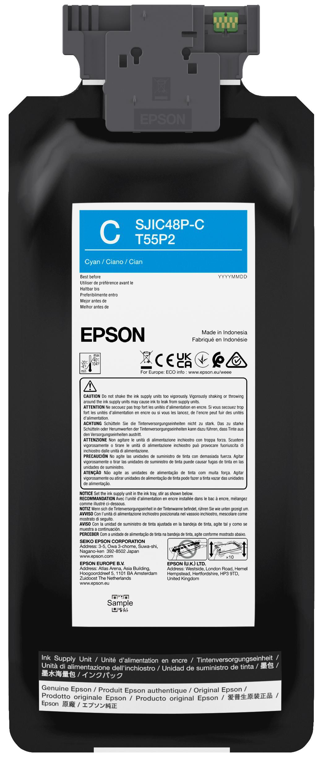 Epson SJIC48P-C ink cartridge 1 pc(s) Original Cyan