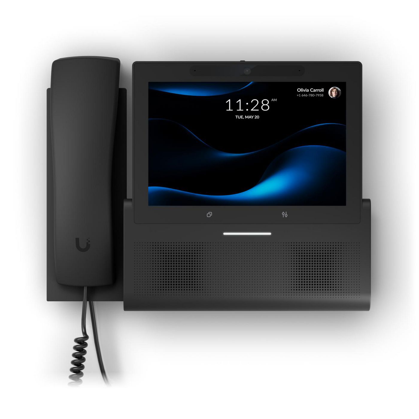 Ubiquiti UniFi Phone G3 Touch Wall  PoE or USBC   2 x GbE  WiFi  Bluetooth  UniFi Talk  UTPG3TouchWall