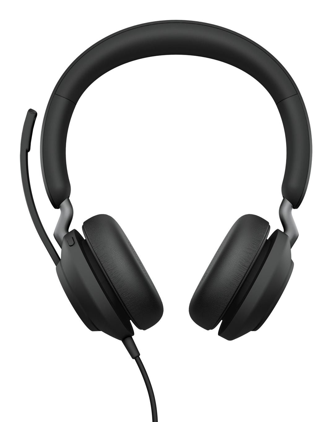 Jabra Evolve2 40 SE Headset Wired Head-band Calls/Music USB Type-C / USB Type-A Black