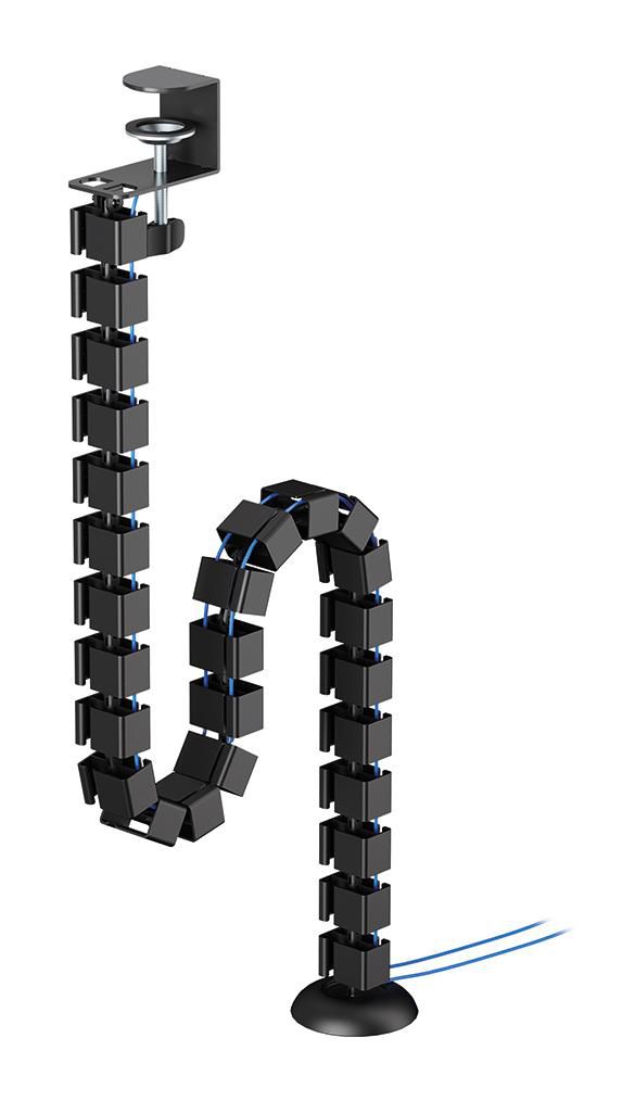 Neomounts ADS06-131BL Cable spine - clamp-on design - universal