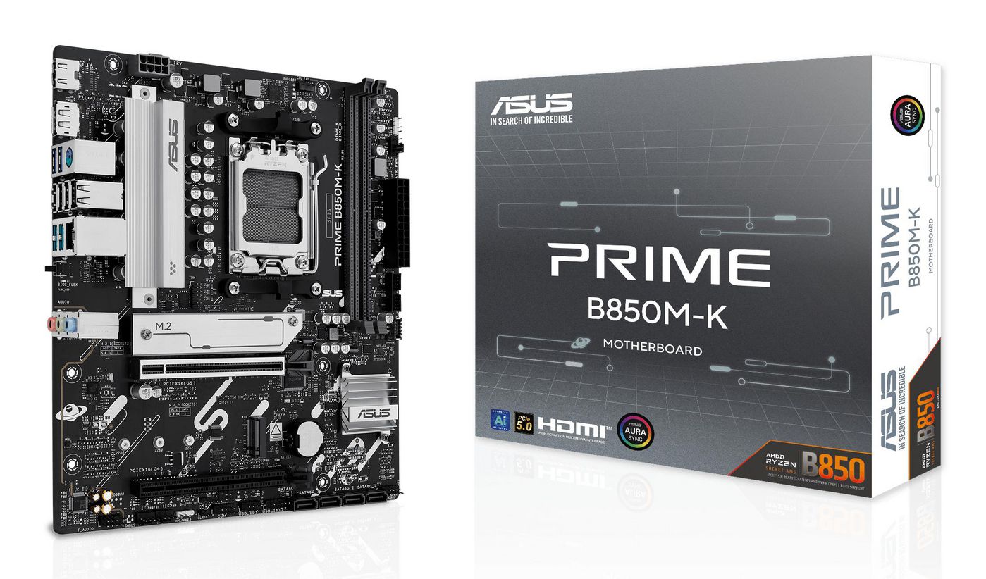 ASUS PRIME B850M-K Micro ATX Socket AM5 AMD B850