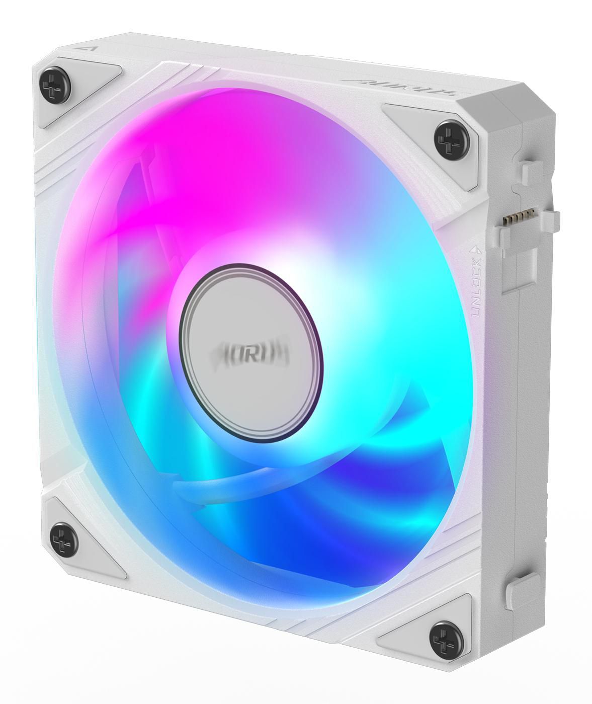 GIGABYTE AORUS EZ CHAIN FAN 120 ICE Motherboard 12 cm White 1 pc(s)
