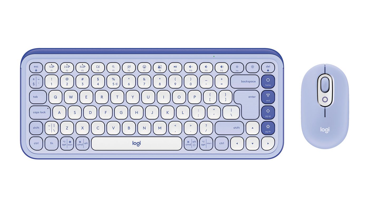 Pop Icon Combo Keyboard Mouse