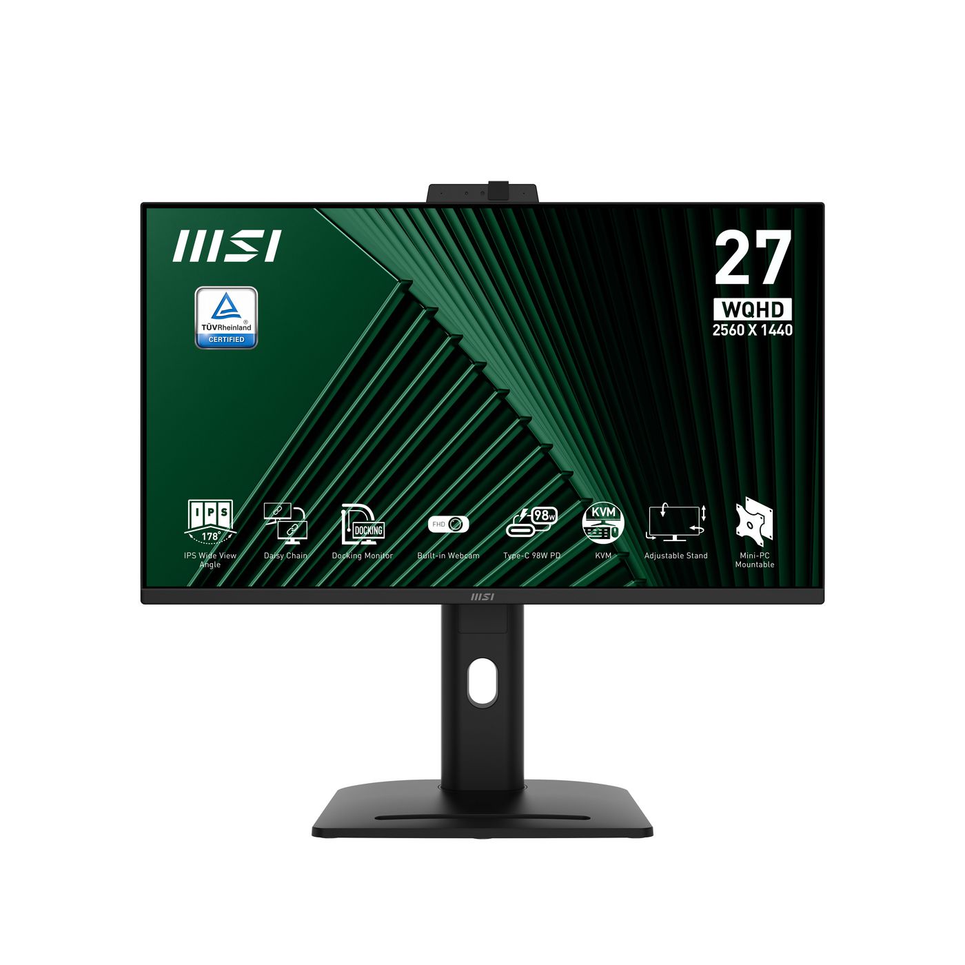 27 Inch Monitor, Qhd (2560 X