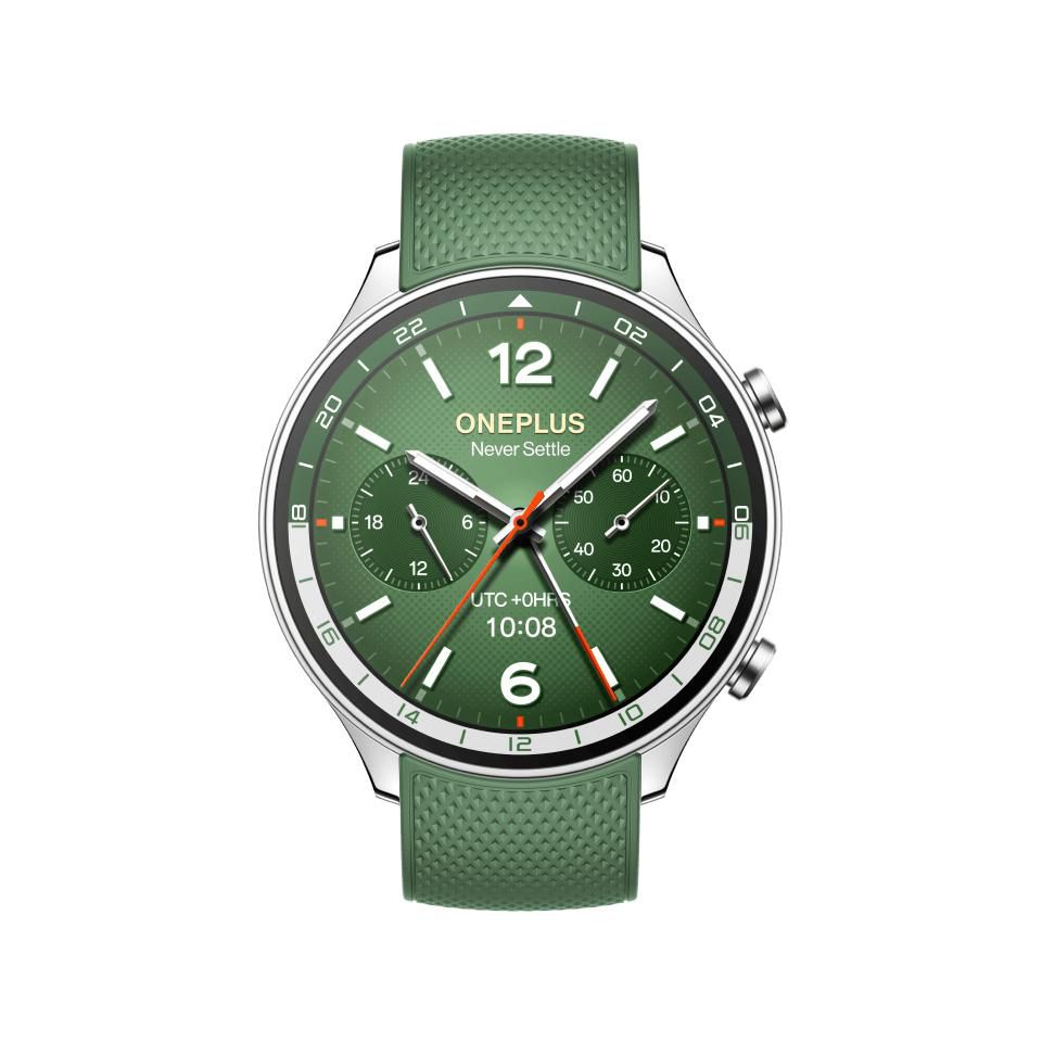 OnePlus Watch 2R 46 mm Grøn Sølv SmartWatch