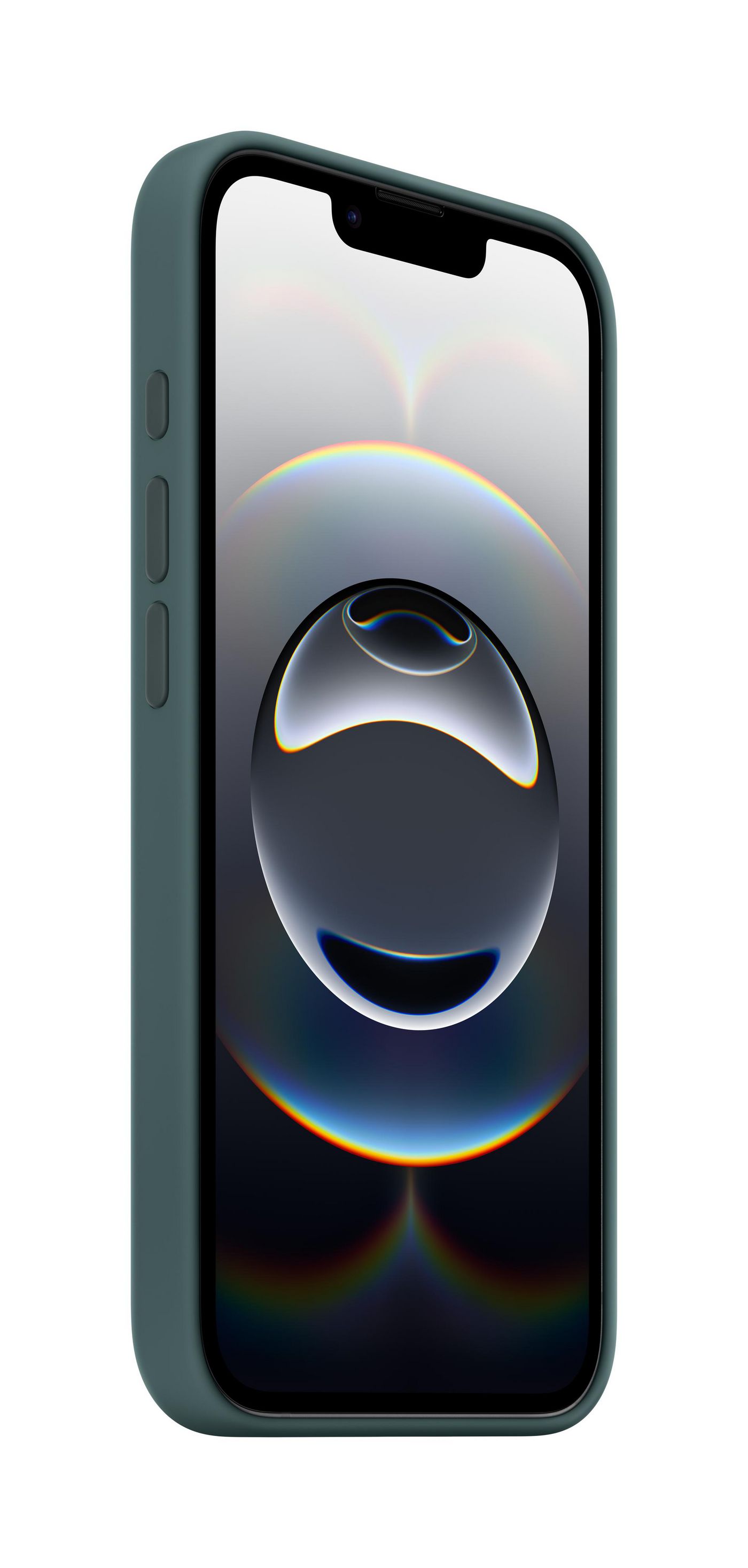 iPhone 16e Silicone Case Lake Green