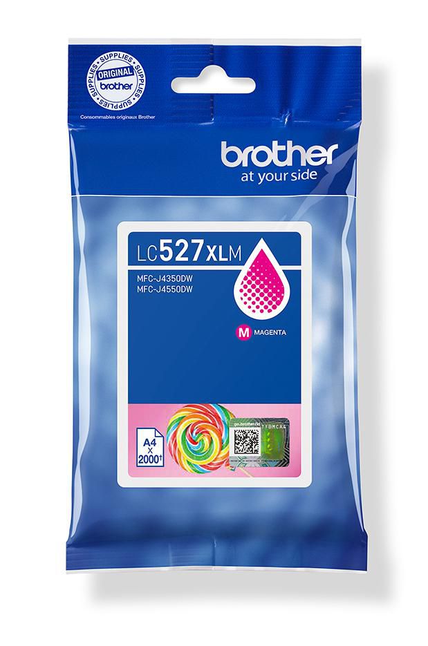 Brother LC-527XLM ink cartridge 1 pc(s) Original High (XL) Yield Magenta