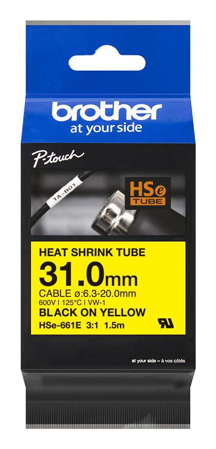 Brother HSE-661E heat-shrink tubing