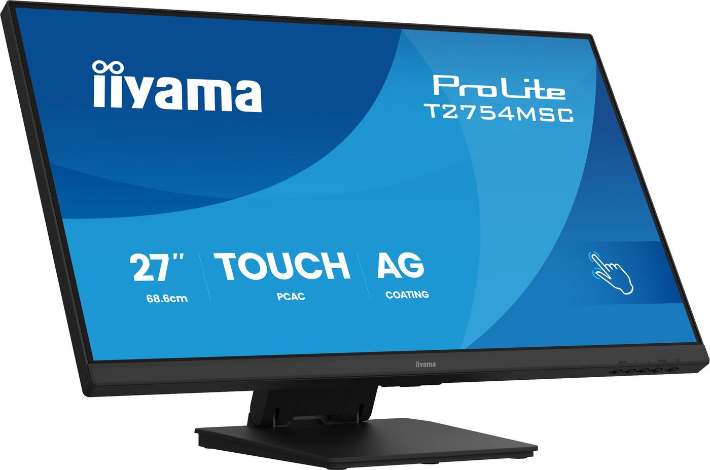 IIYAMA 68.6cm (27) T2754MSC-B2AG 16 9 M-Touch VGA+HDMI
