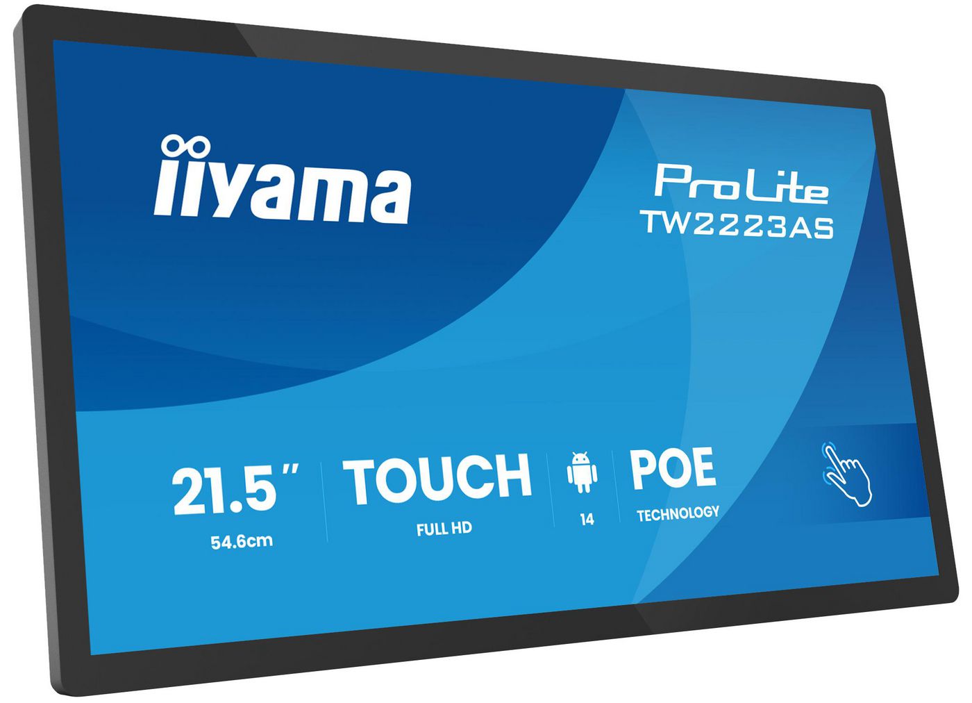 IIYAMA 55.0cm (21,5) TW2223AS-B3P 16 9 M-Touch USBC Android