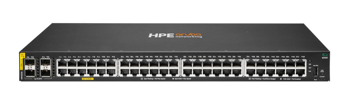 Aruba Networking Cx 6000 48P