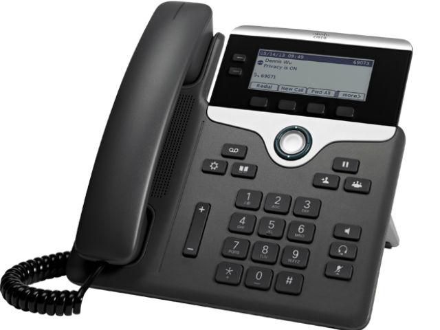 7811 Ip Phone Black, Silver 1