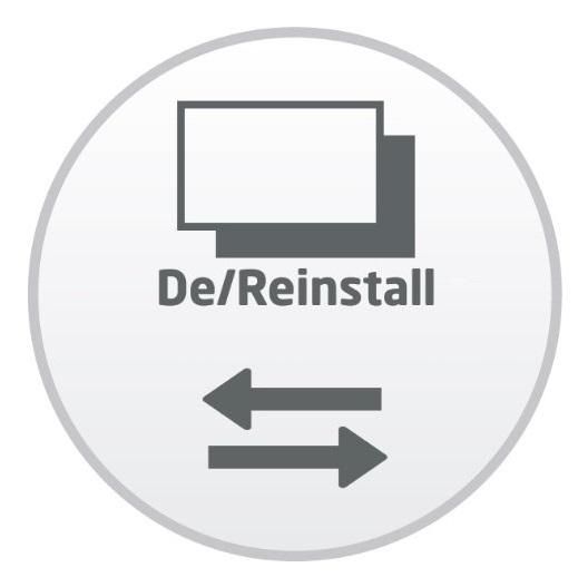 DE/REINSTALL Sharp LFD