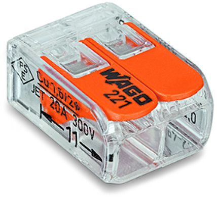 Wago Serie 221  26mm 50 Stück