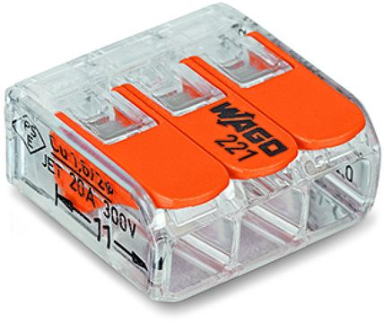 Wago Serie 221 34mm 50 Stück