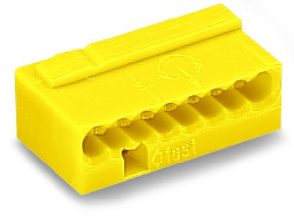 Wago Serie 243 8LeiterMicroKlemme 50 Stück gelb