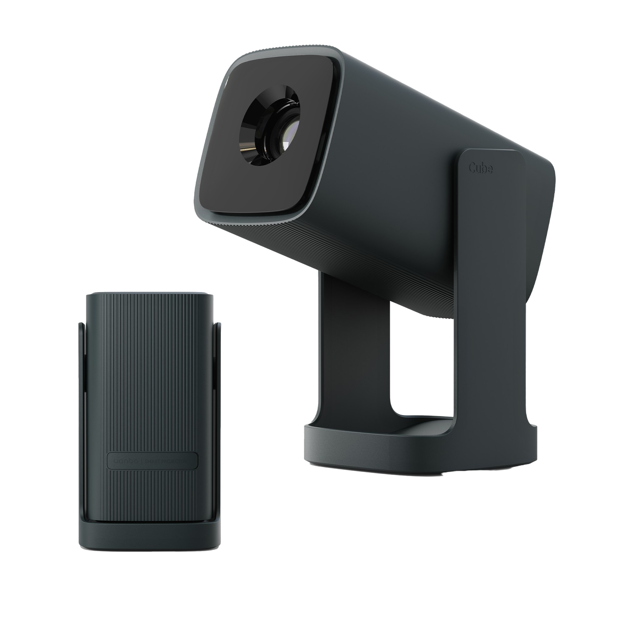 WANBO CUBE 1 PROJECTOR, DARK GREEN, ANDROID TV 11, 350 ANSI, 720P, WPF14