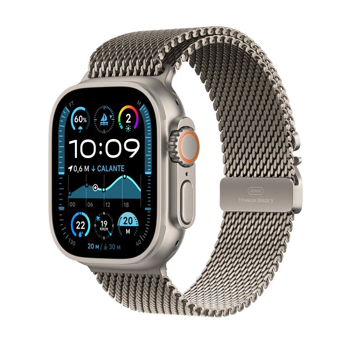 Apple Watch Ultra 2, 49mm, GPS + Cellular, OLED, Always-on Retina, S9, Digital Crown, Bluetooth, watchOS