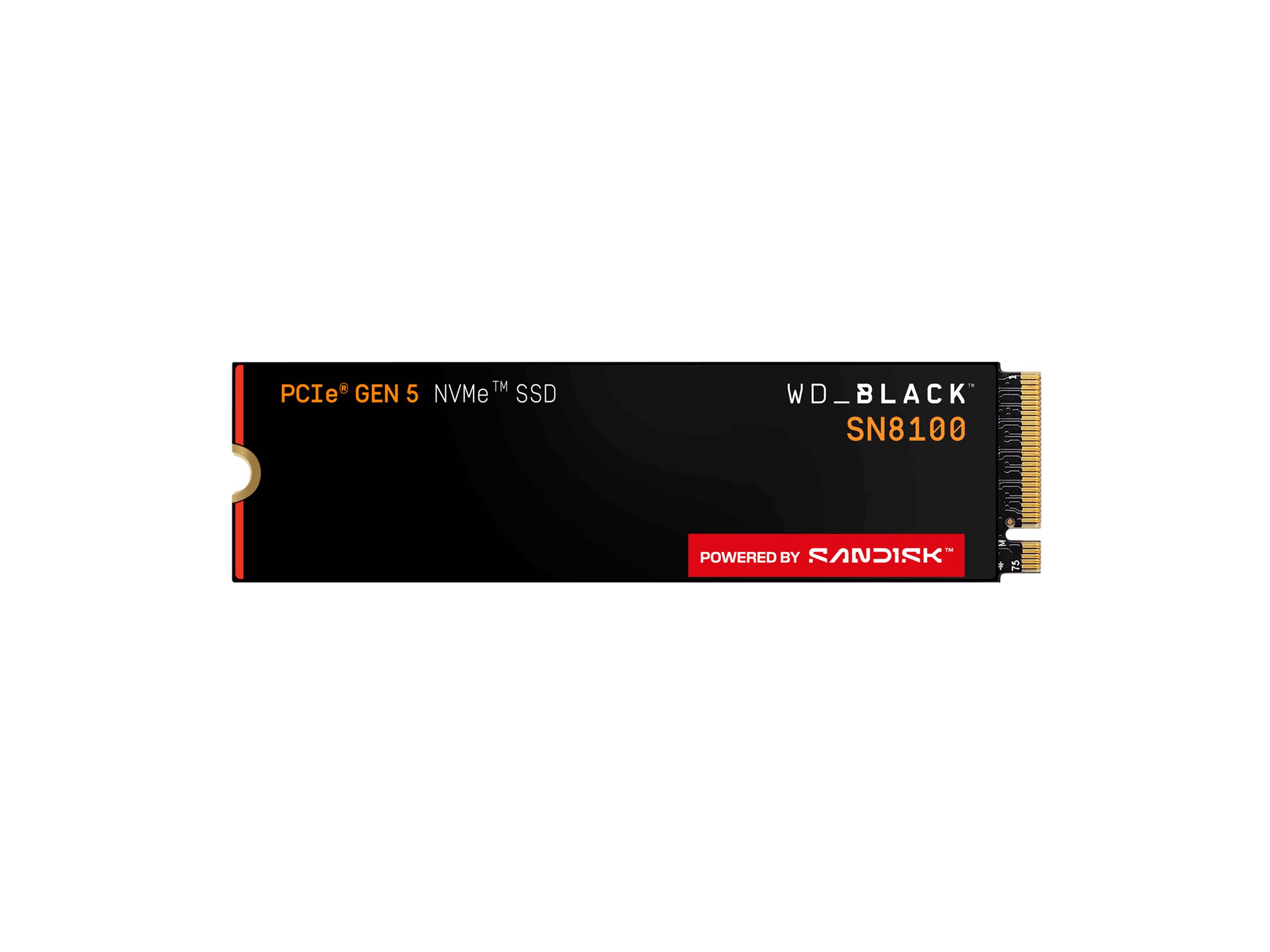 WD Black SN8100 NVMe SSD M.2 2280 - 8TB