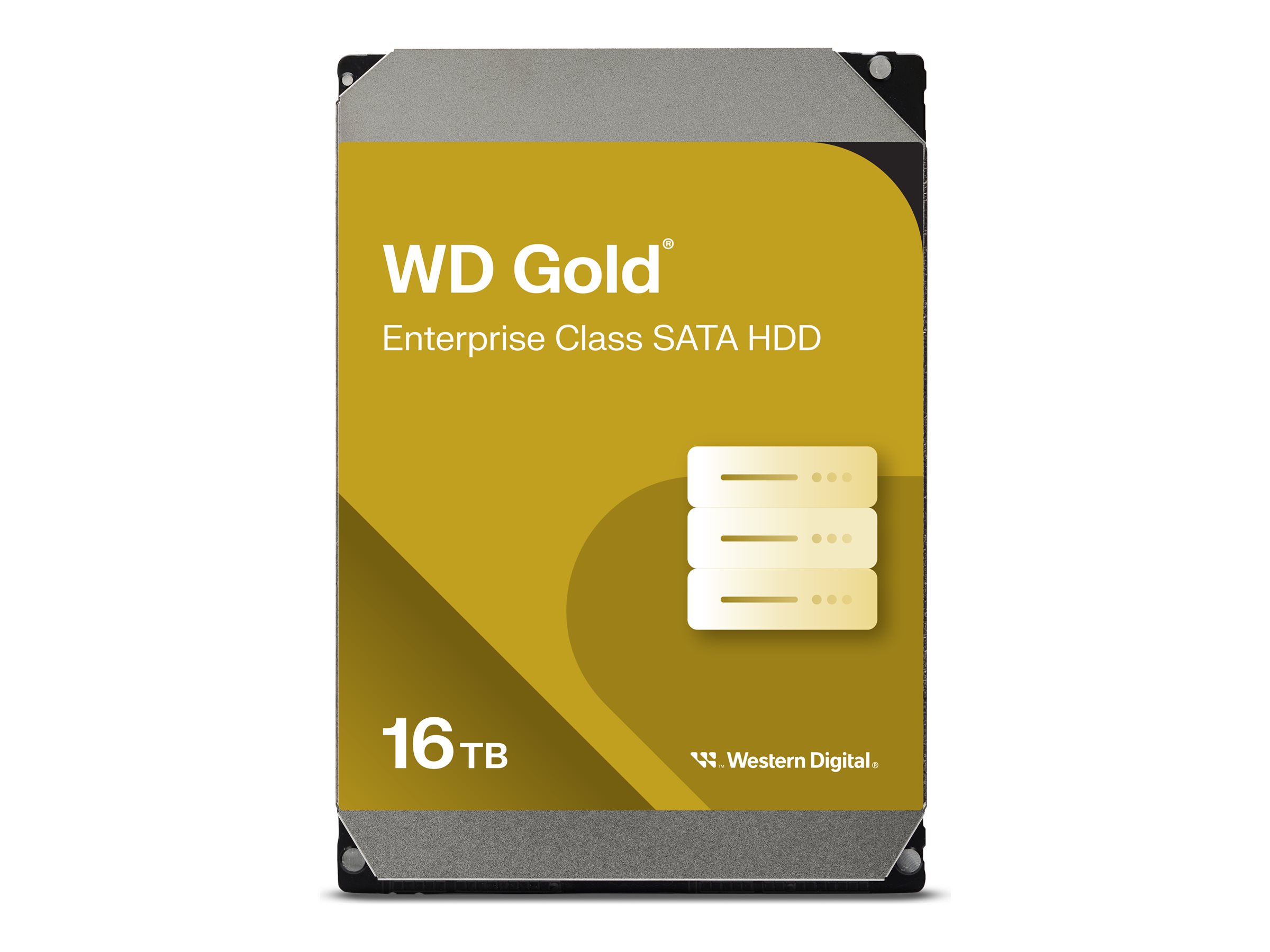 WD Gold 16TB HDD 7200rpm 6Gb/s sATA 512MB cache 3.5inch intern RoHS compliant Enterprise Bulk