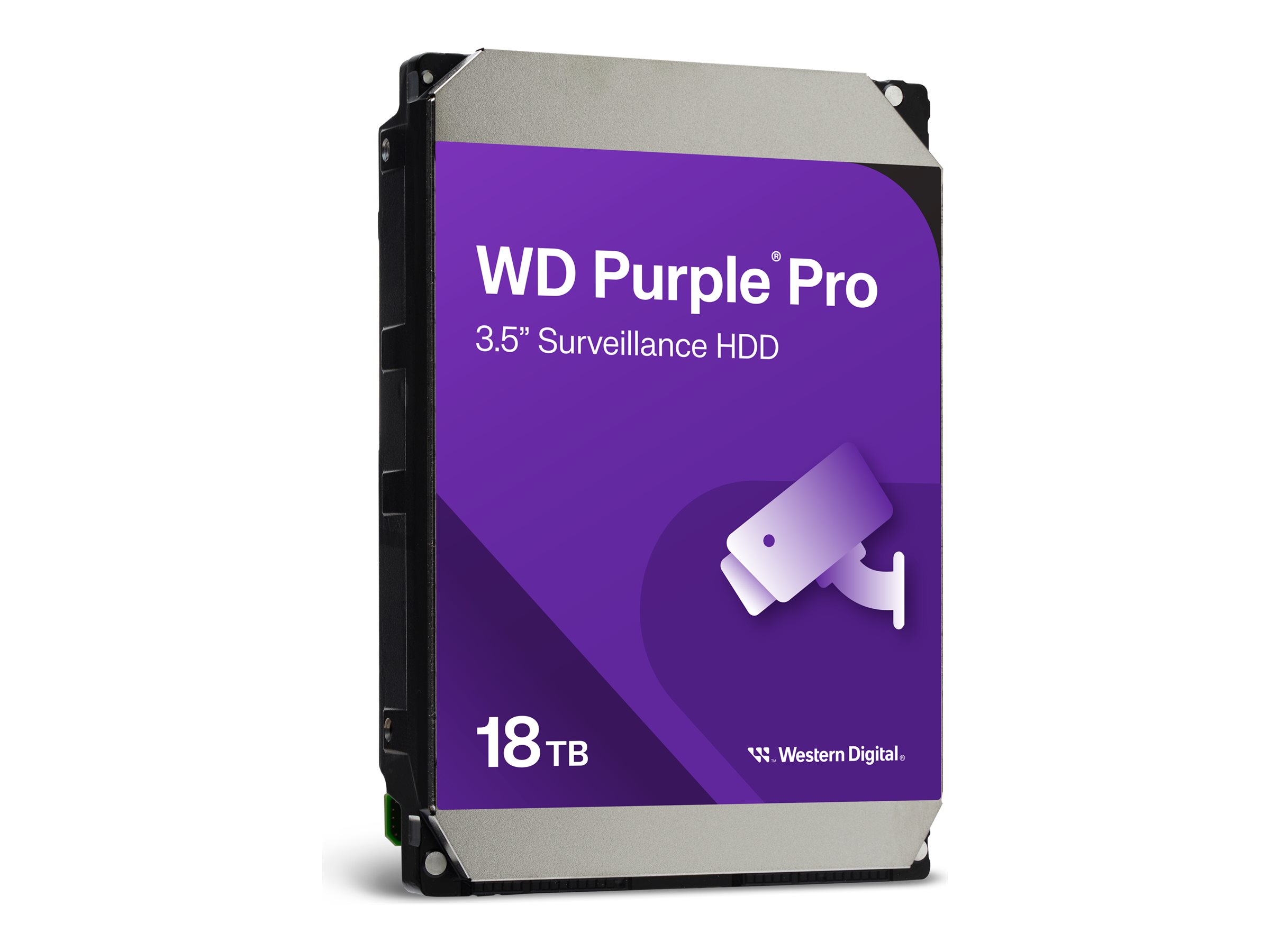 WD Purple Pro 18TB SATA 6Gb/s HDD 3.5inch internal 7200Rpm 512MB Cache 24x7 Bulk