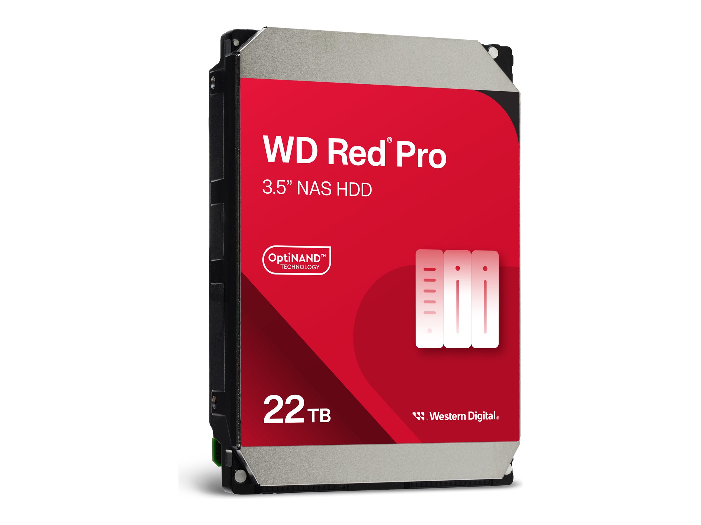 WD Red Pro NAS 22TB SATA 6Gb/s HDD 3.5inch internal 7200Rpm 512MB Cache 24x7 Bulk