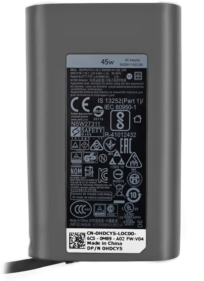DELL X2GC2 power adapter/inverter Indoor 45 W