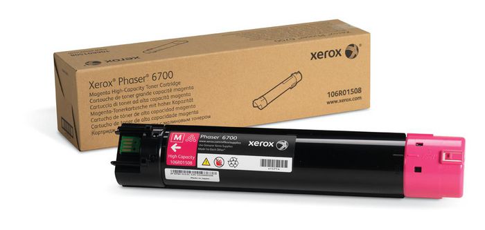 Xerox Xerox Genuine Phaser 6700 Magenta Toner Cartridge - 106R01508