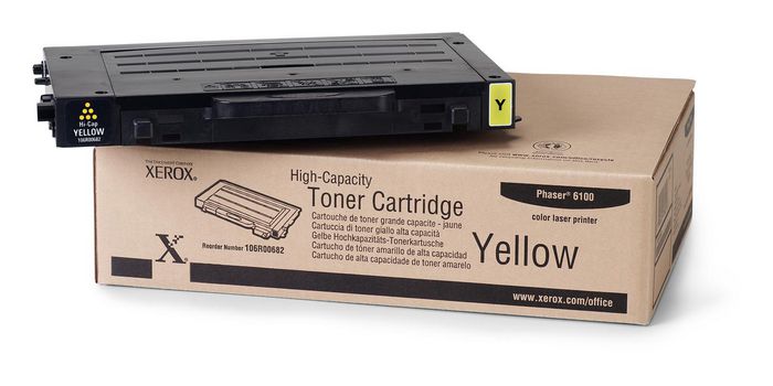 Xerox Hi-Capacity Yellow Toner Cartridge (5,000 Pages*)