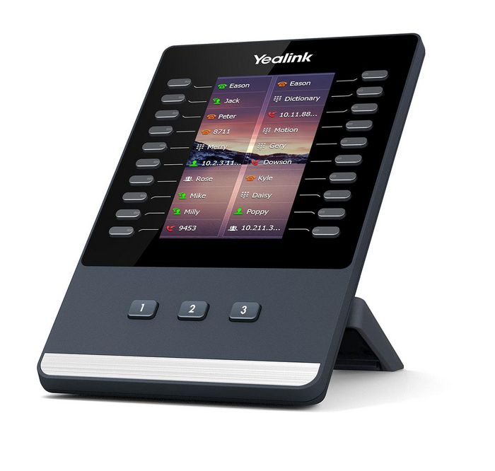 Yealink 4.3", 272 x 480, LCD, 20 keys, USB