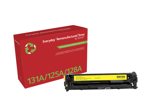 YELLOW TONER CARTRIDGE LIKE HP 131A / 125A / 128A FOR COLOR