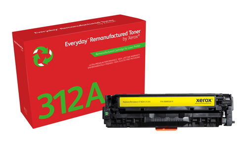 YELLOW TONER CARTRIDGE LIKE HP 312A FOR COLOR LASERJET PRO MFP