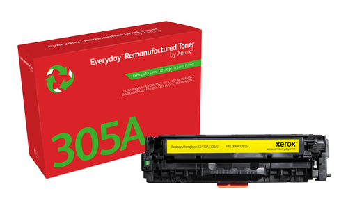 YELLOW TONER CARTRIDGE LIKE HP 305A FOR COLOR LASERJET PRO 300
