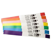 Z BAND ULTRA SOFT COATED 1X11IN WRISTBAND 175/ROLL 6/BOX YELLOW